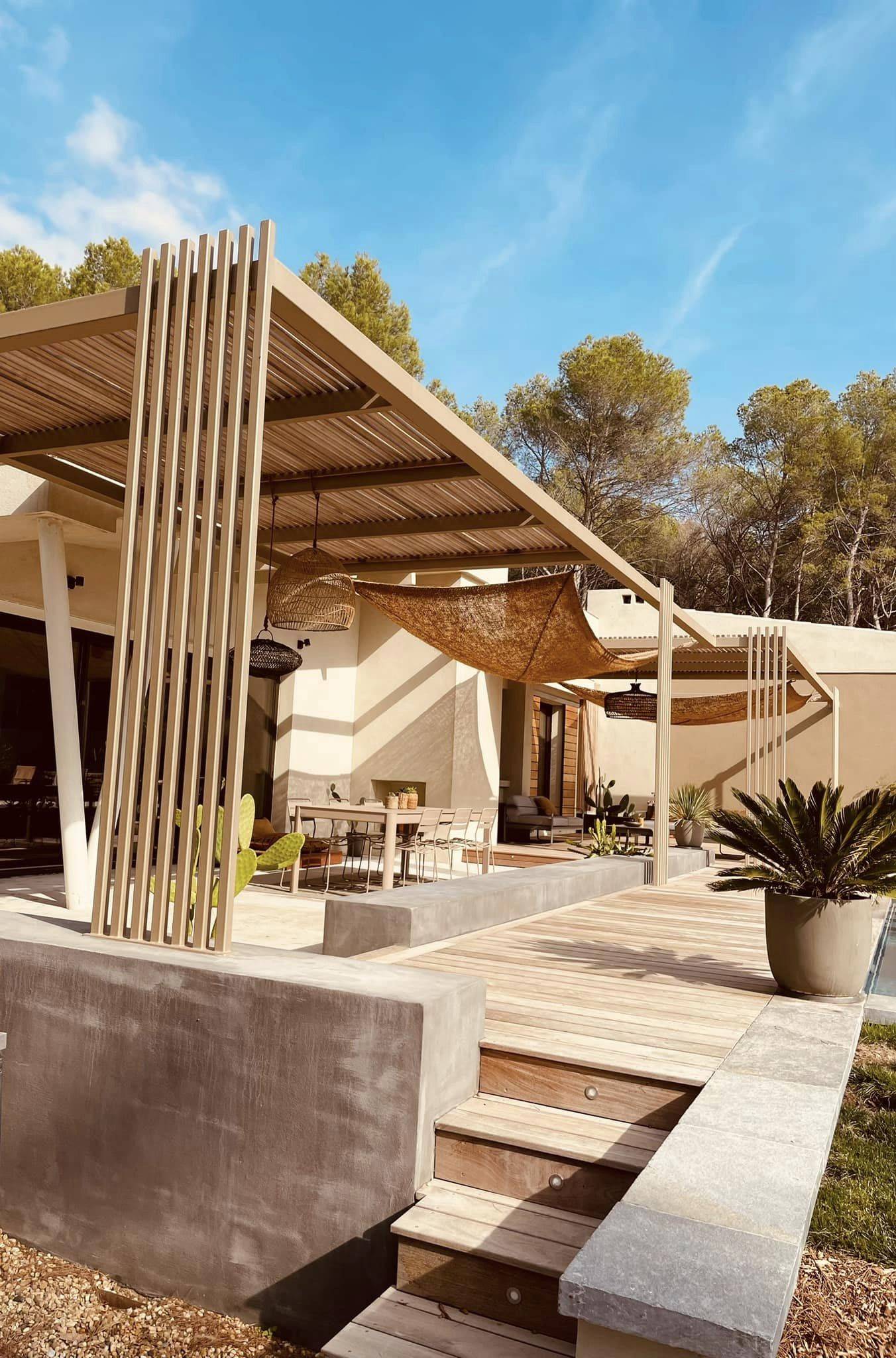 pergola sur mesure éguilles