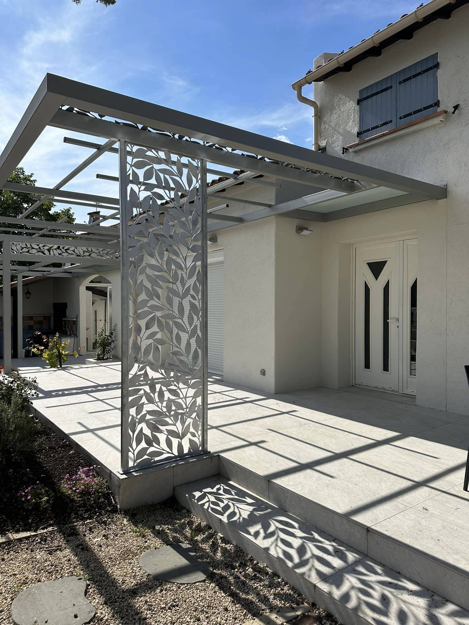 pergola sur mesure découpe laser aix en provence