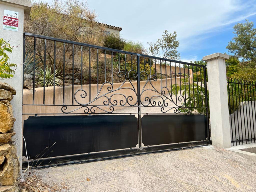 portail acier sur mesure coudoux