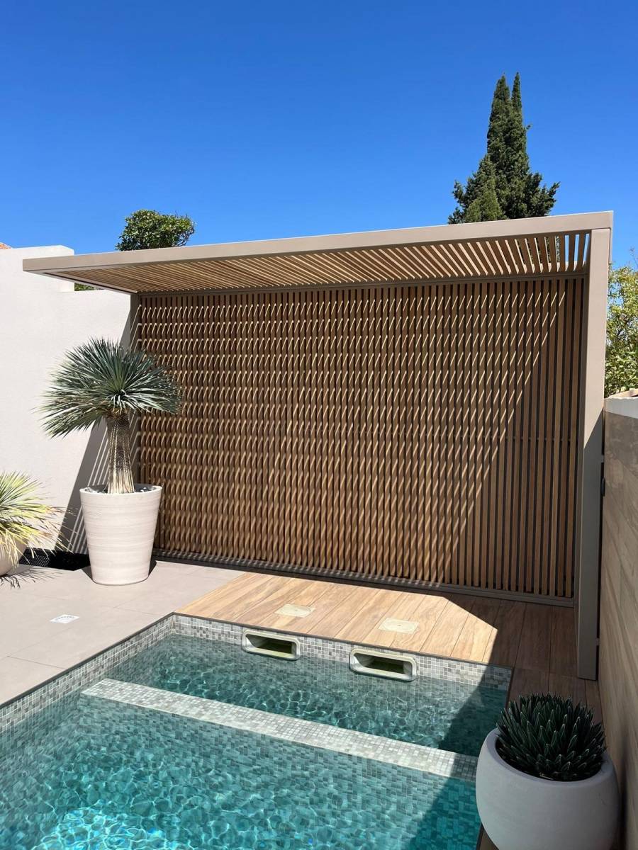 pergola bois acier moderne éguilles bouches du rhone